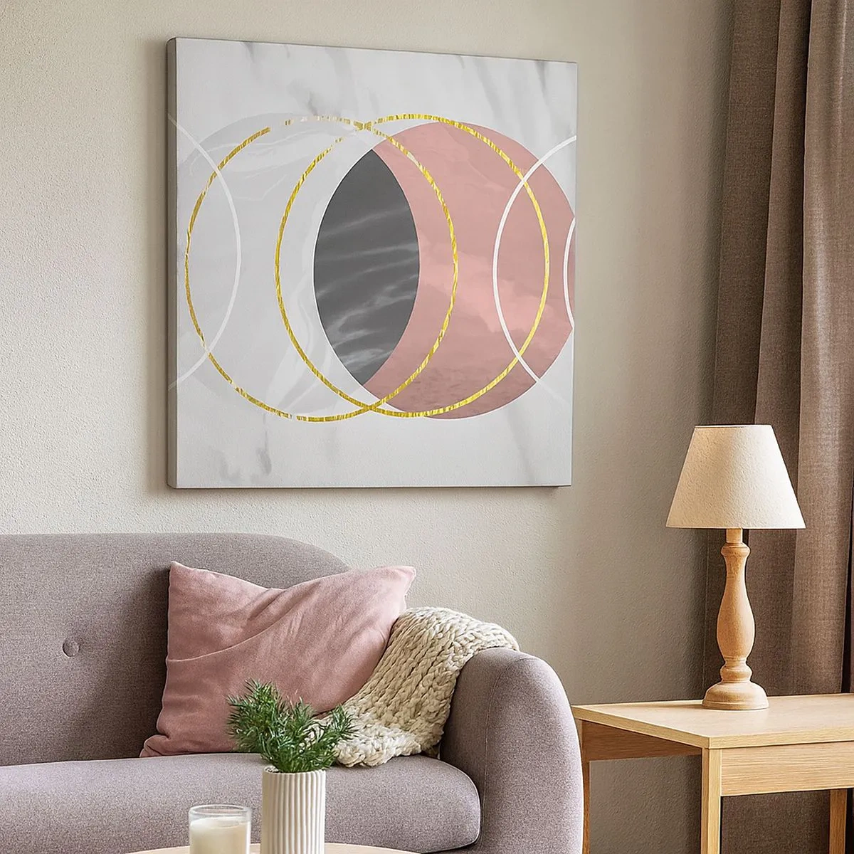 Vászonkép - A szférák zenéje - 30x30 cm