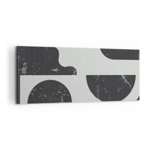 Vászonkép - Kompozíció fent és lent - 100x40 cm