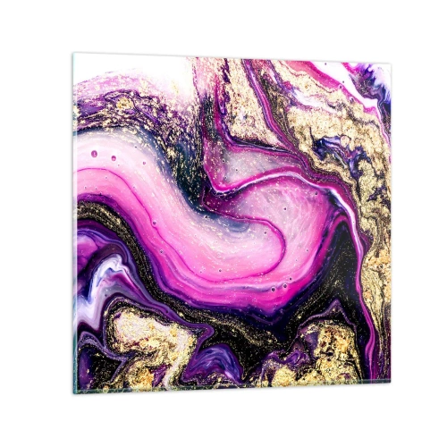 Üveg kép - Egy pillanat a kulisszák mögött - 40x40 cm