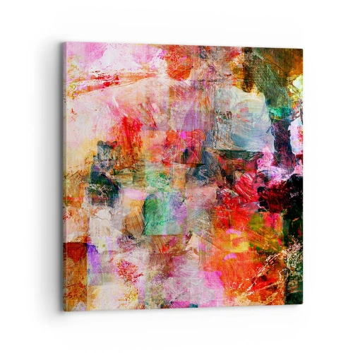 Vászonkép - Utazás a rózsákon át - 70x70 cm