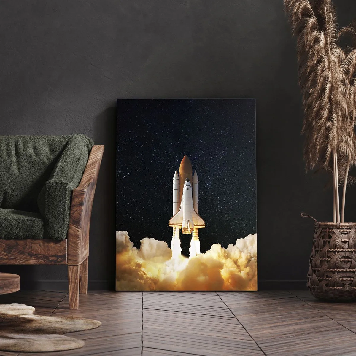 Vászonkép - Ad astra! - 80x120 cm