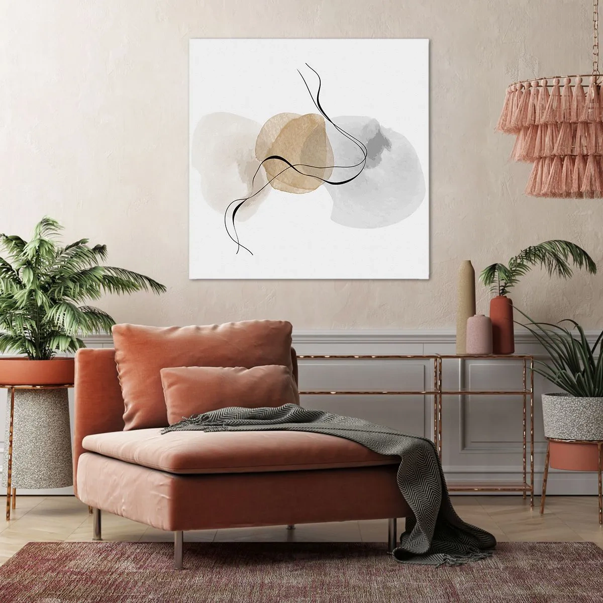 Vászonkép - Léggyöngyök - 70x70 cm