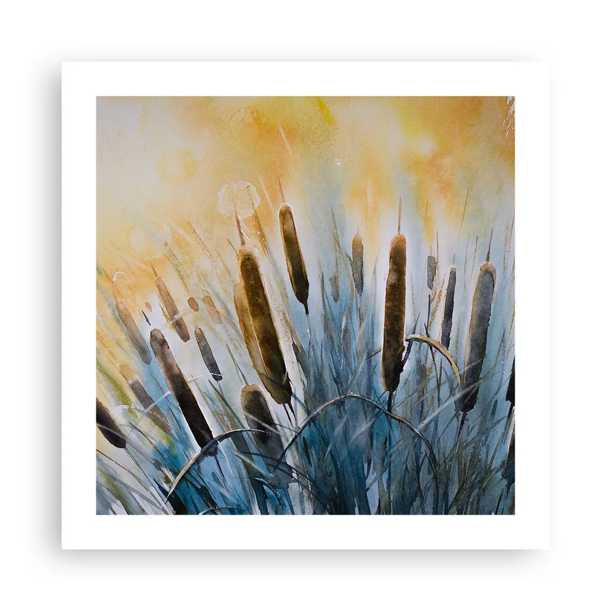 Poszter - A víz hűvössége, a nap melege - 50x50 cm