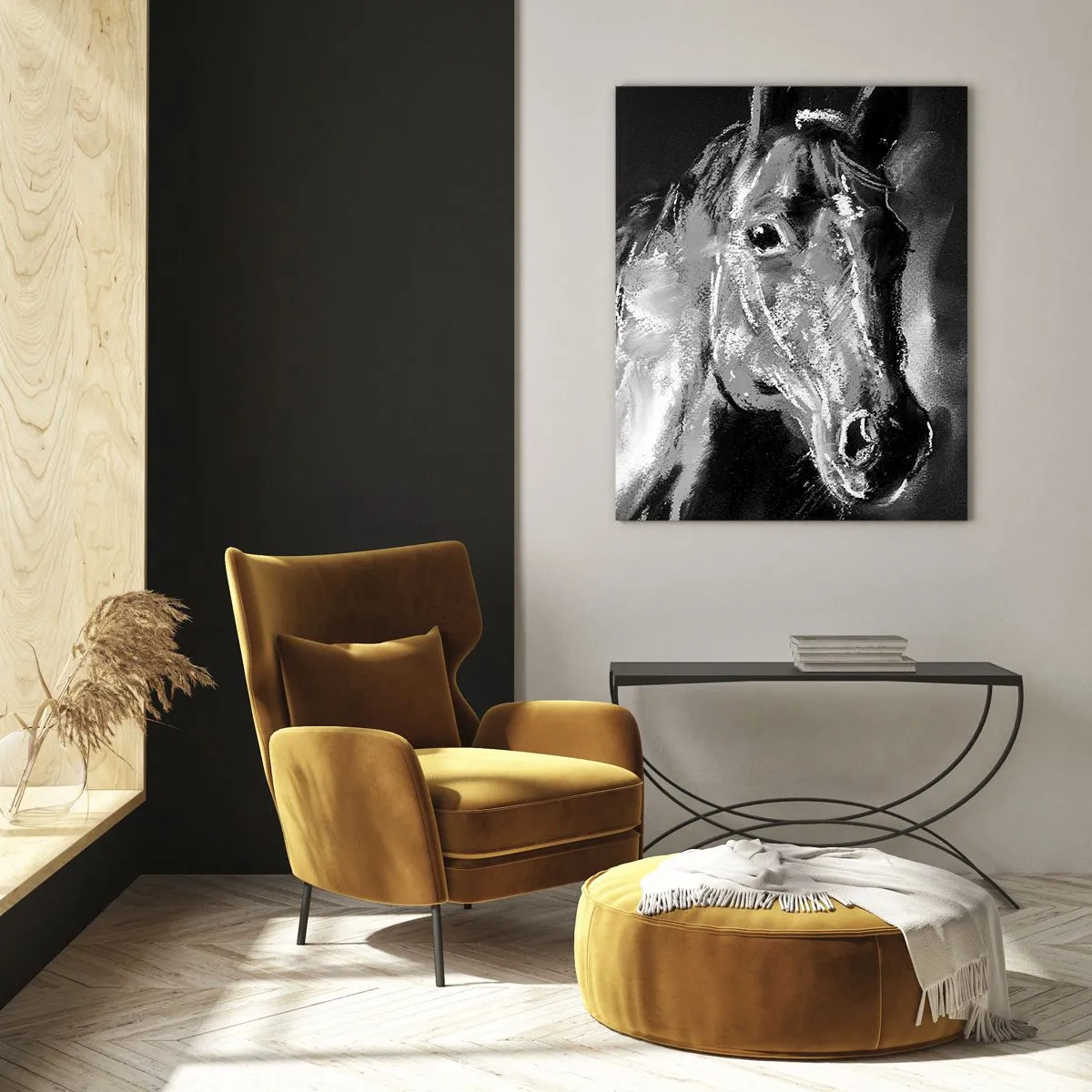 Üveg kép - Nemes lélek ragyogása - 50x70 cm