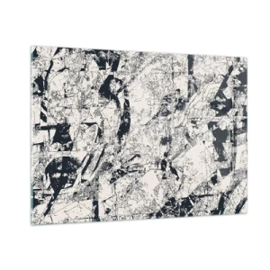 Üveg kép - Az ellentétek egymásba fonódása - 100x70 cm