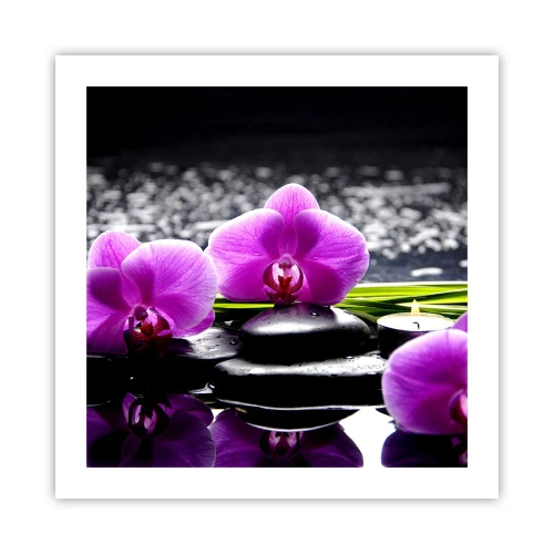 Poszter - Elmerülni a békében és a csendben - 50x50 cm