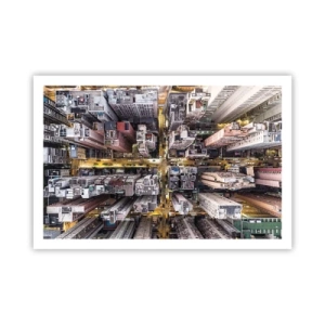 Poszter - Üdvözlet Hongkongból - 91x61 cm