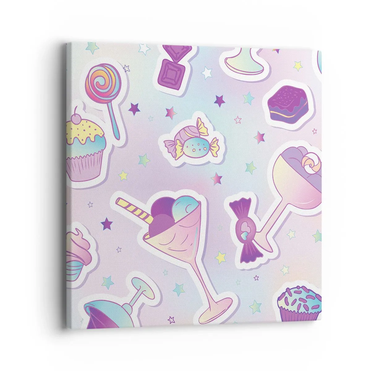 Vászonkép - Hogy minden nap születésnap legyen - 40x40 cm