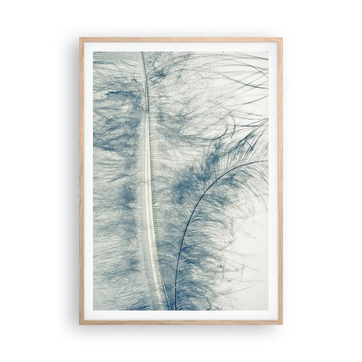 Poszter világos tölgy keretben - A természet suttogása - 70x100 cm