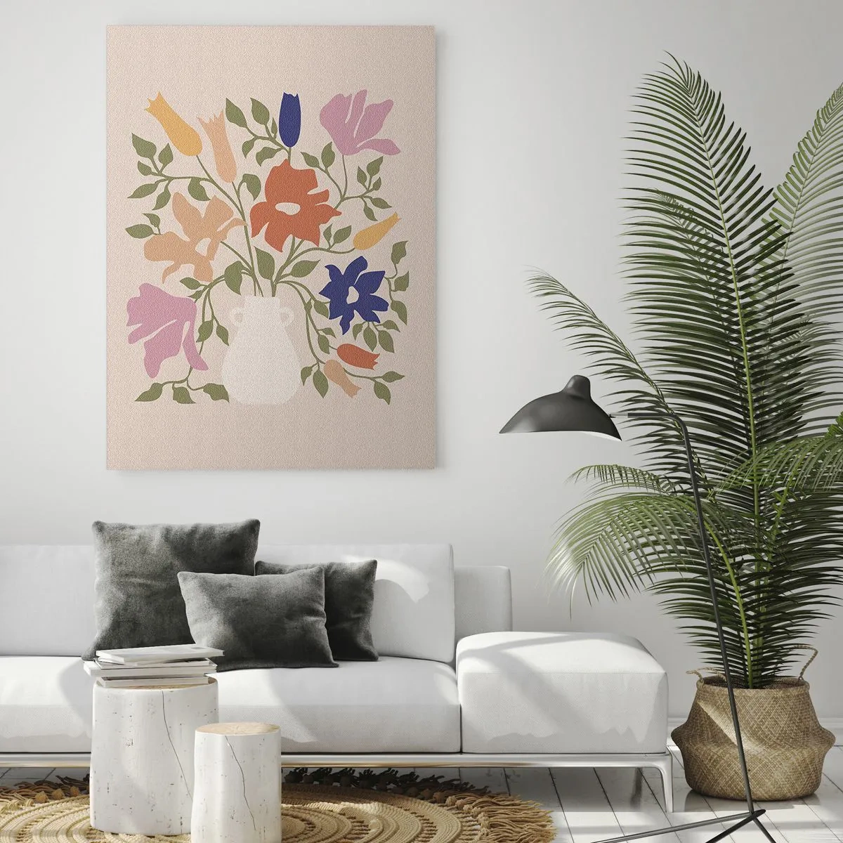 Üveg kép - Egy finom csokor - 50x70 cm