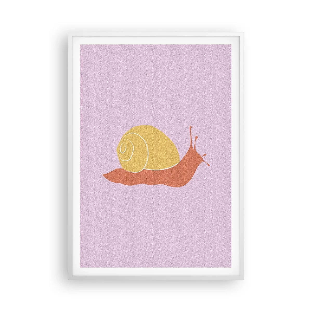 Poszter fekete keretben - Nem kell sietni - 70x100 cm