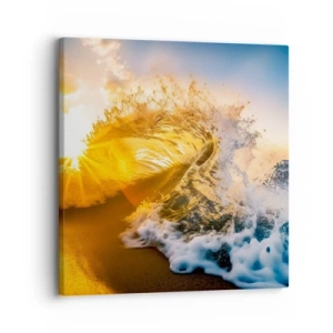 Vászonkép - Játék a homokban - 30x30 cm