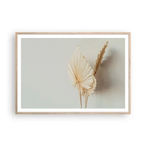 Poszter világos tölgy keretben - Ha vigaszra van szükséged - 100x70 cm