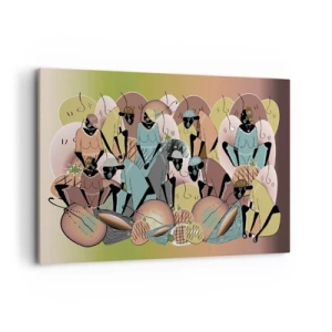 Vászonkép - Jön a nagy ünnep  - 100x70 cm