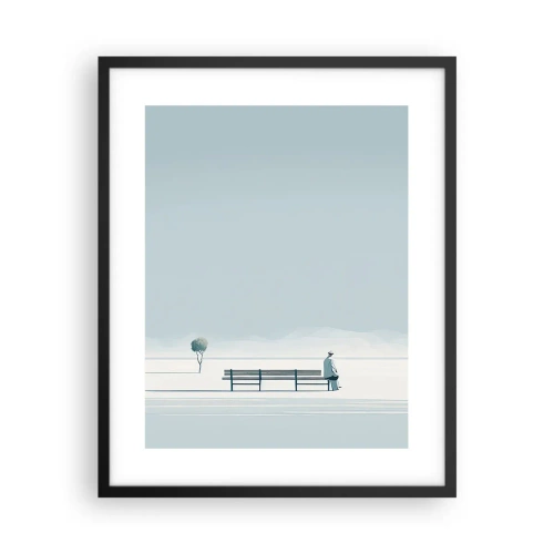 Poszter fehér keretben - Igen, én várok. - 40x50 cm