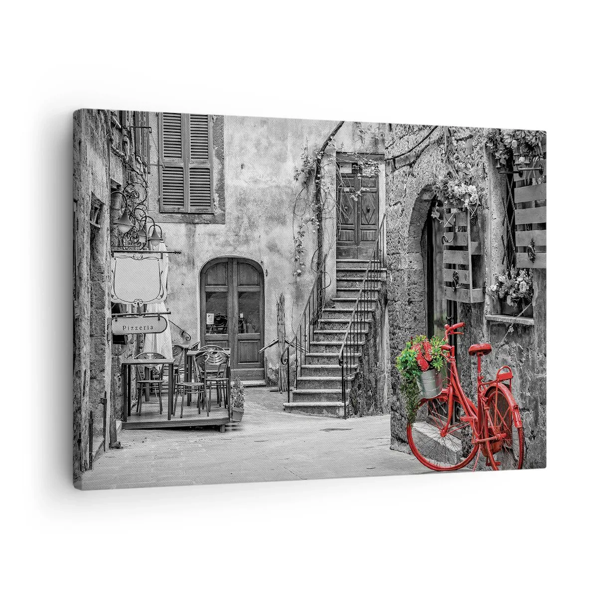 Vászonkép - Toszkán sikátor - 70x50 cm