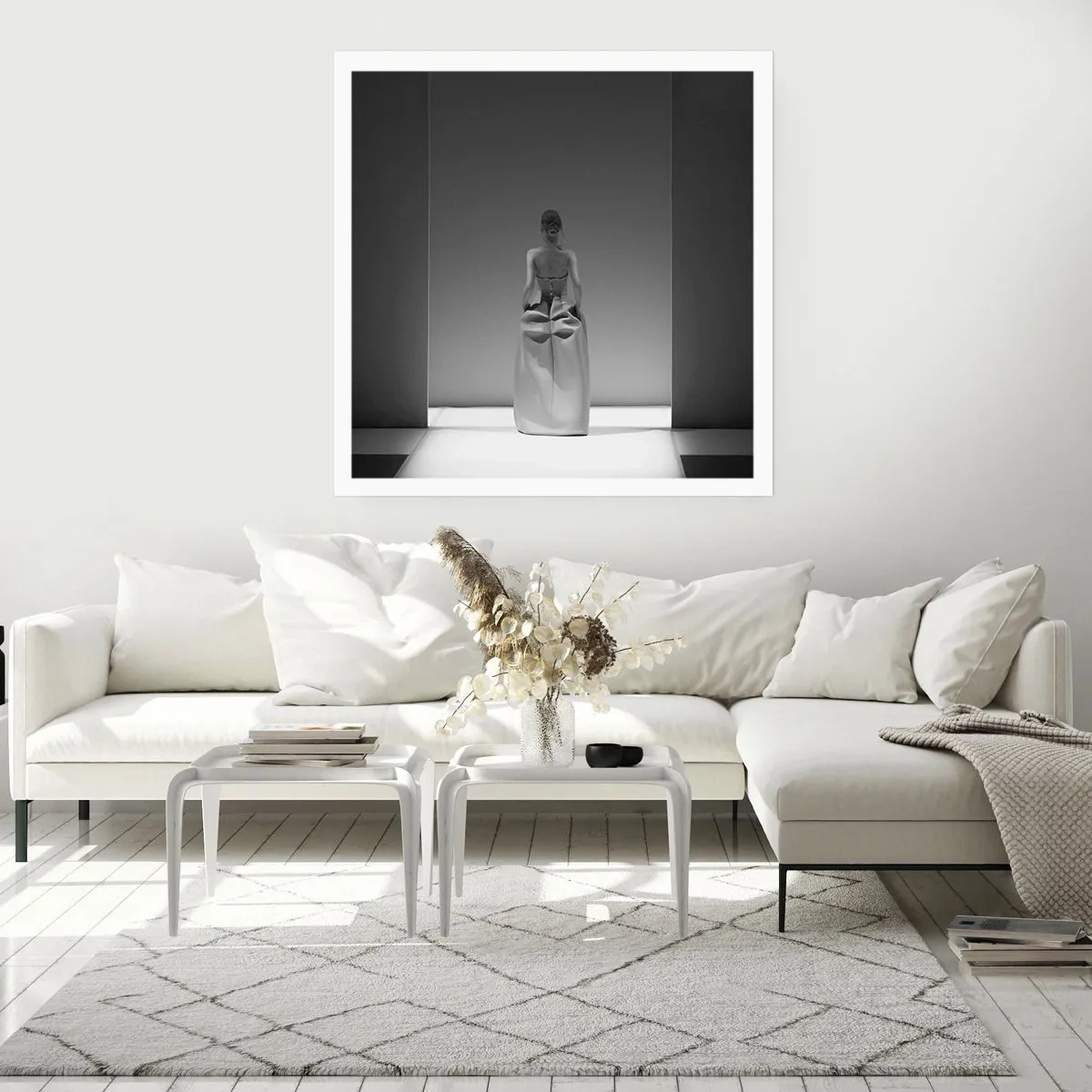 Poszter - Kifinomult egyszerűség - 60x60 cm