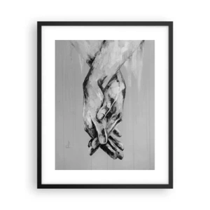 Poszter fehér keretben - Kezdet… - 40x50 cm