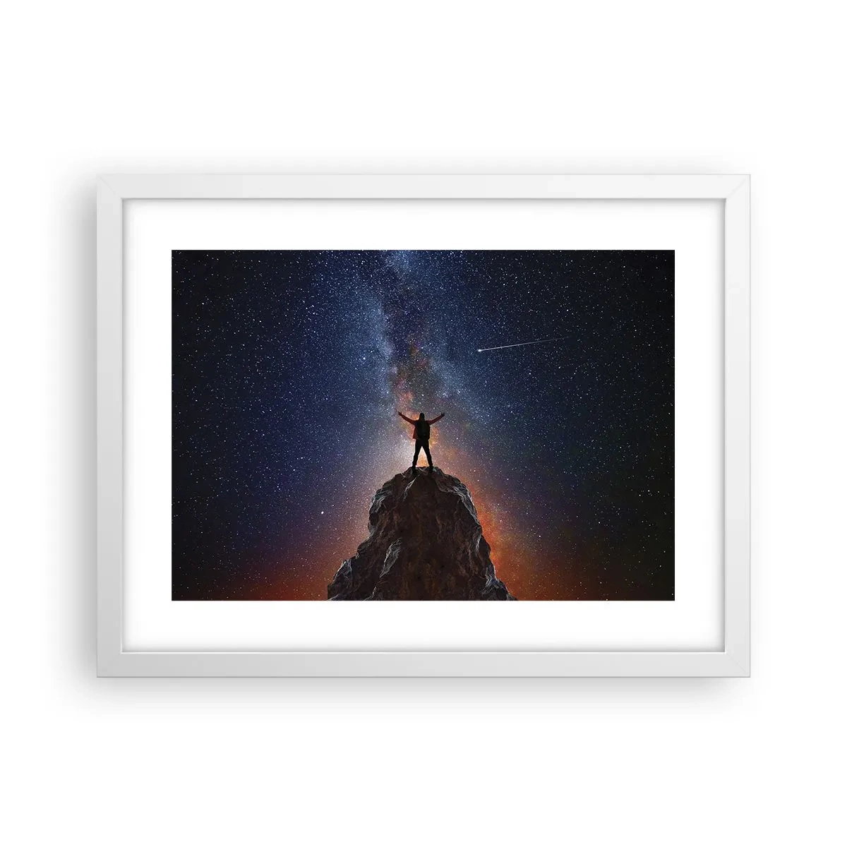 Poszter fekete keretben - Az erő velem van! - 40x30 cm