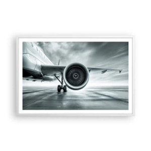 Poszter fekete keretben - Van erő! - 91x61 cm