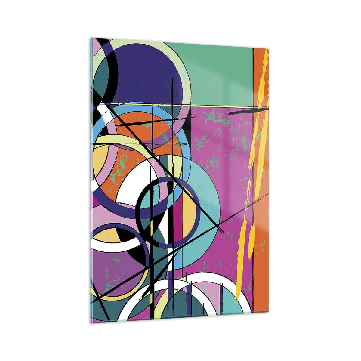 Üveg kép - Kerékről kerékre - 50x70 cm