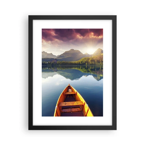 Poszter fehér keretben - Semmi a természet ellen - 30x40 cm