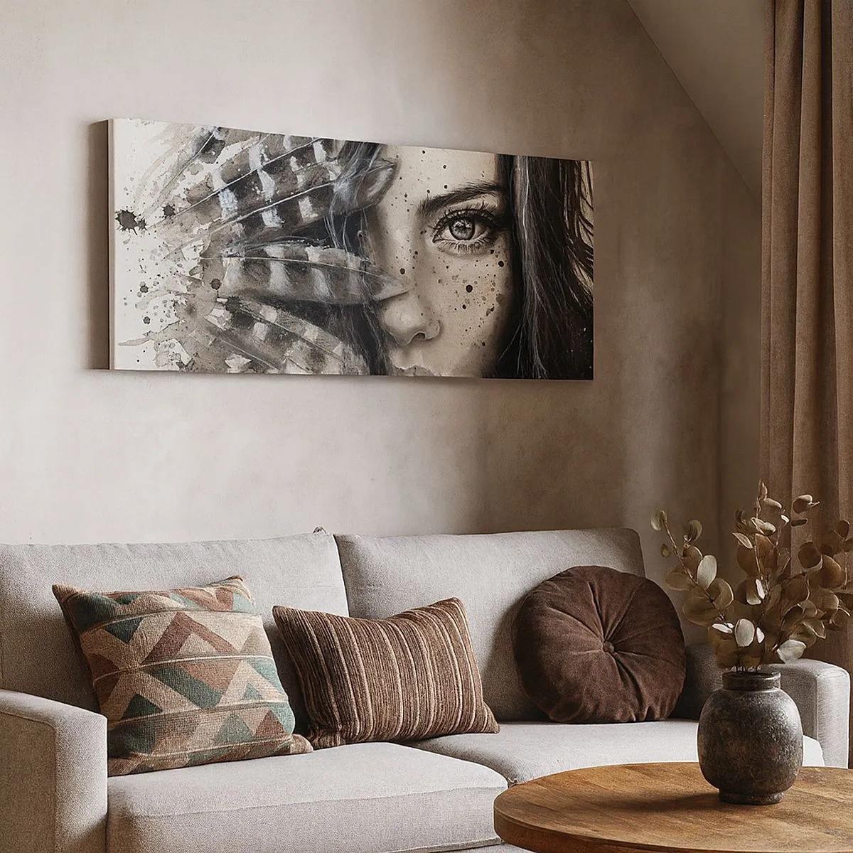 Vászonkép - Vad gyönyör - 100x40 cm