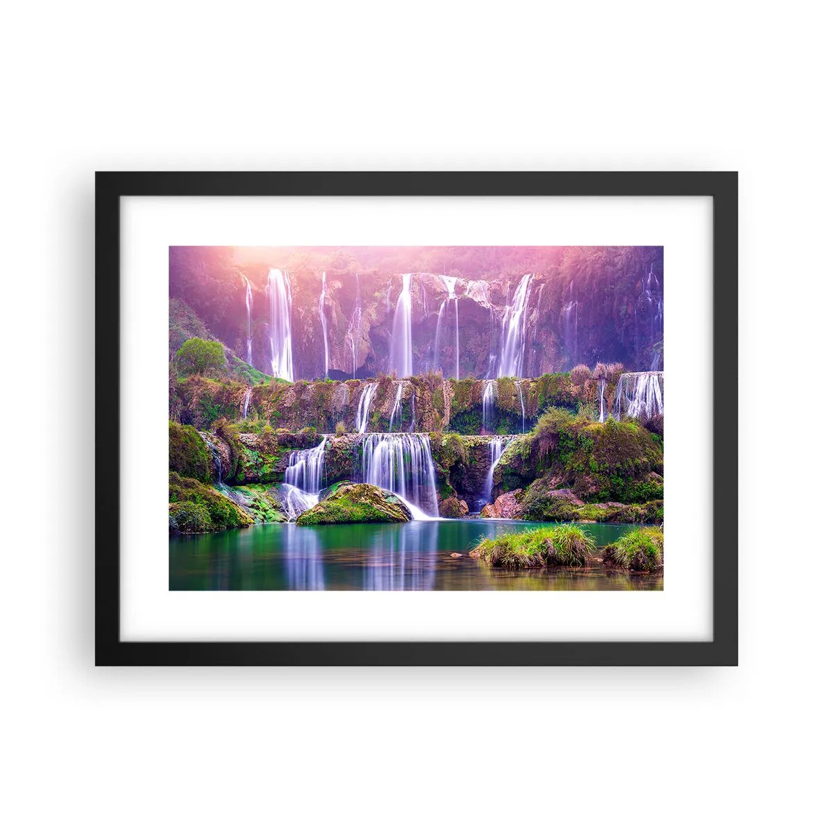 Poszter fehér keretben - Lépcső a menybe - 40x30 cm