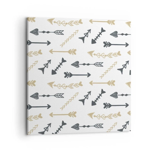 Vászonkép - Az íjász álma - 60x60 cm