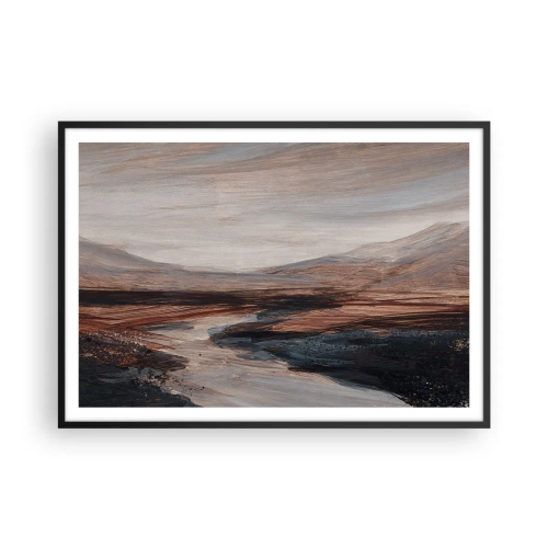 Poszter fehér keretben - Békés völgy - 100x70 cm