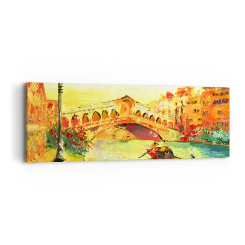 Vászonkép - A szerelmesek zarándok útja - 90x30 cm