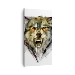 Vászonkép - Egy lépést sem! - 65x120 cm