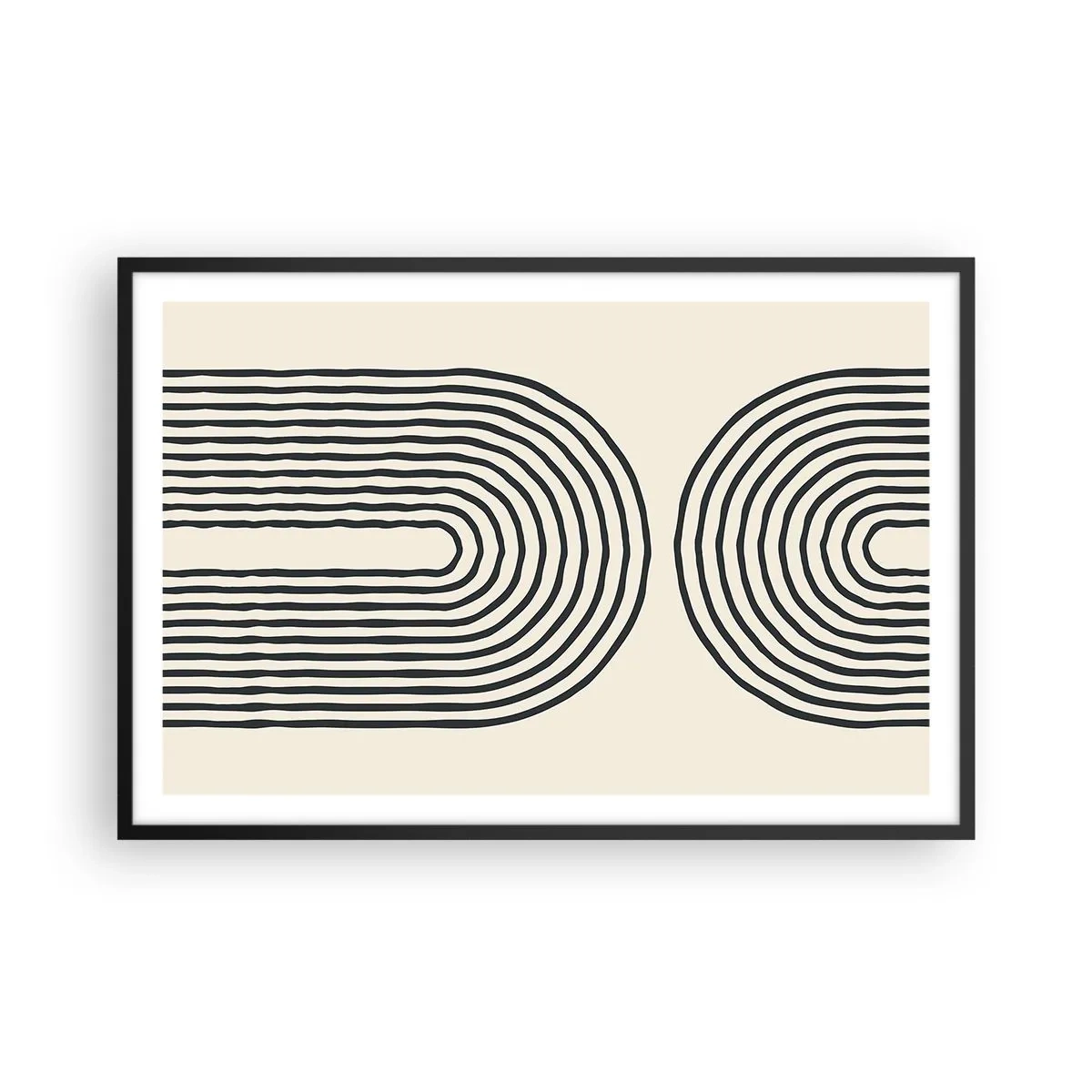 Poszter fehér keretben - Bármelyik percben ... - 91x61 cm