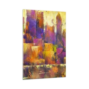 Üveg kép - Metropolitán kompozíció - 80x120 cm