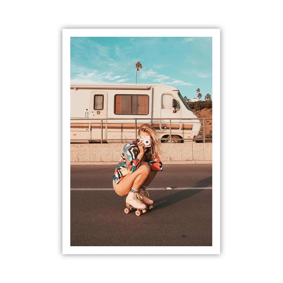 Poszter - Mosolyt kérek! - 70x100 cm