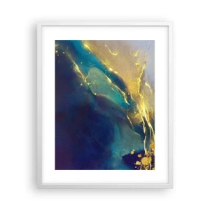 Poszter fekete keretben - Az arany lagúnaövezet - 40x50 cm