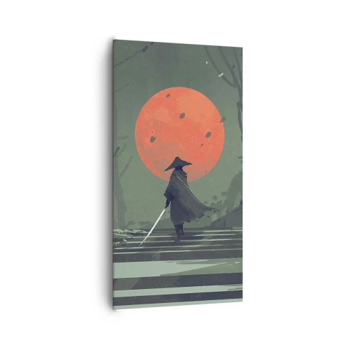 Vászonkép - Vörös hold harcosa - 65x120 cm