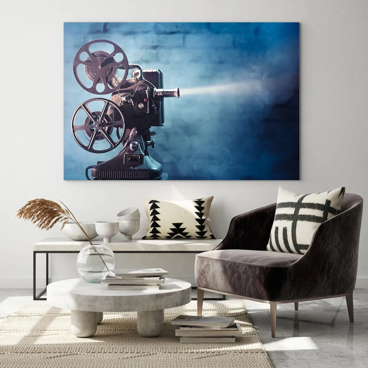 Üveg kép - A régi moziban - 100x70 cm