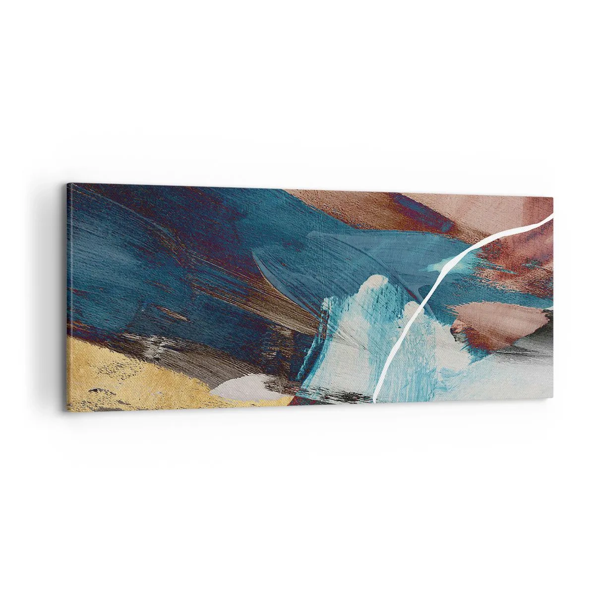 Vászonkép - Lelkesedéssel és energiával - 100x40 cm