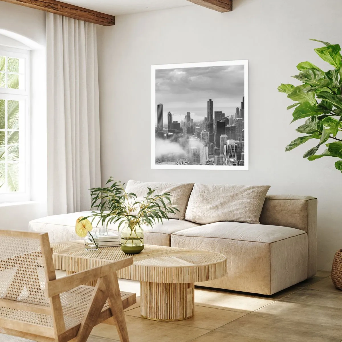 Poszter - Amerikai táj - 60x60 cm