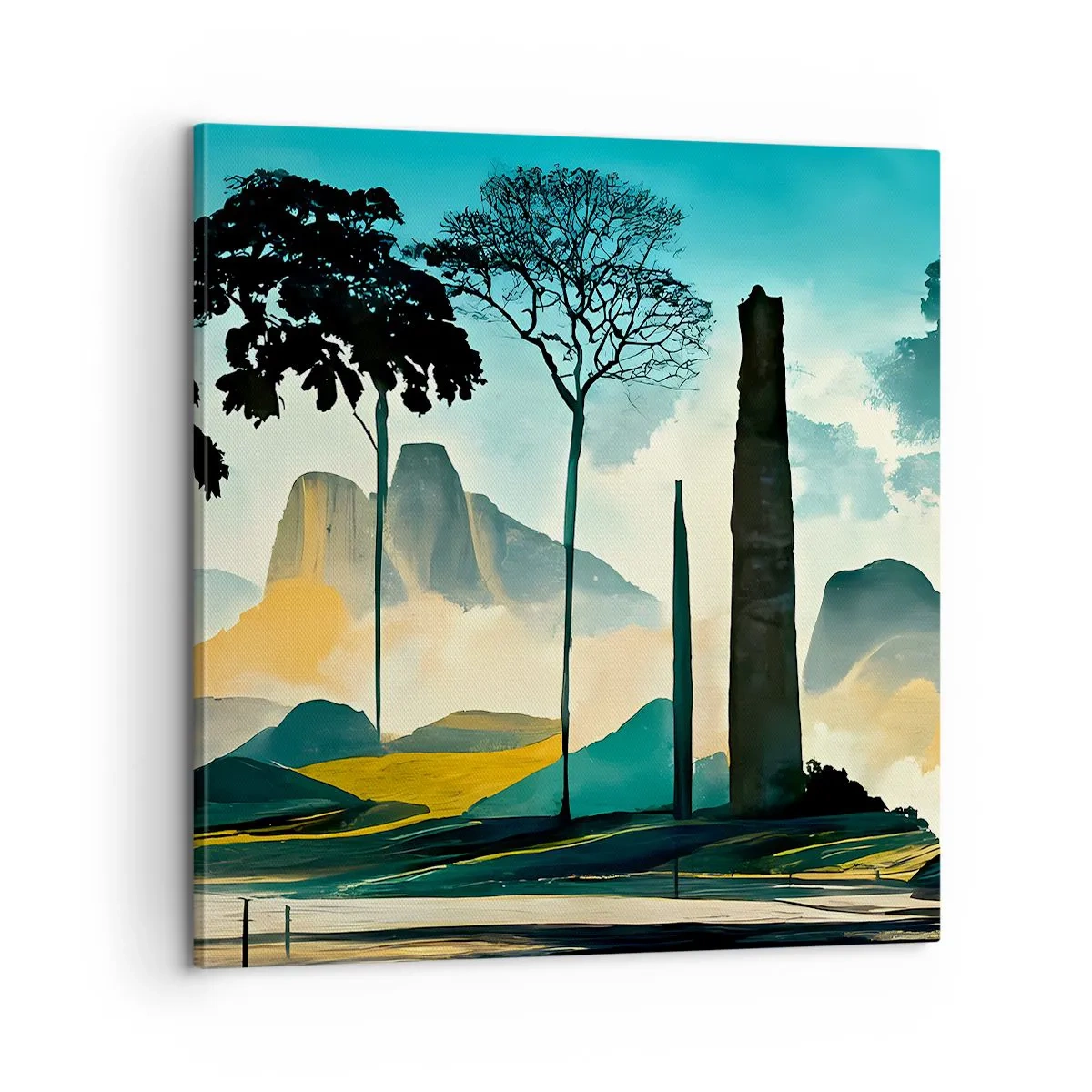 Vászonkép - Mindíg magasabbra és magasabbra - 60x60 cm