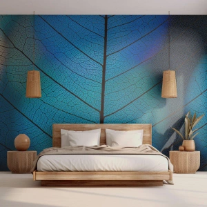 Fotótapéta Premium Canvas - Bonyolult konstrukció - Levél növényen, Természet, Növény - 100x70 cm