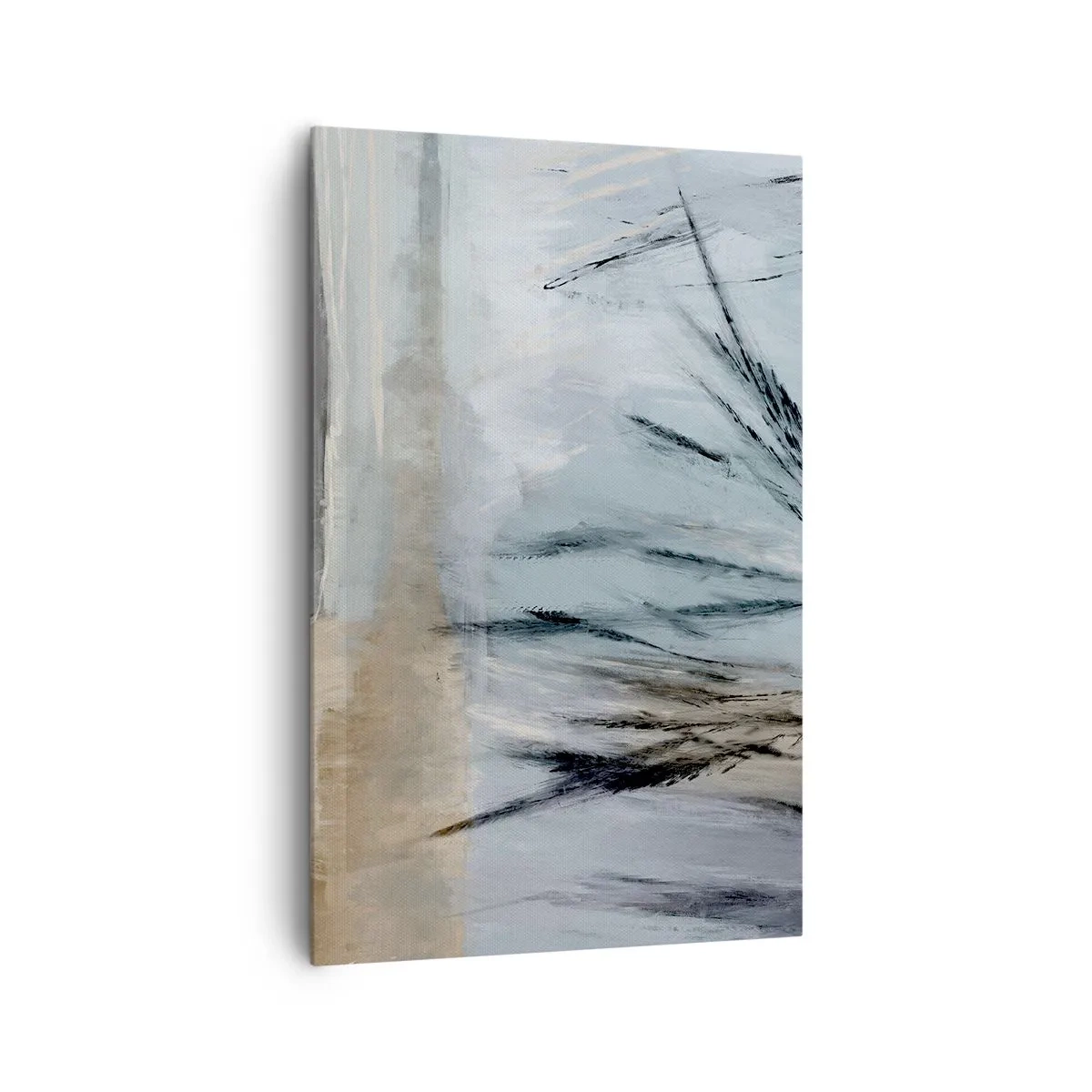 Vászonkép - Téli mezők - 80x120 cm