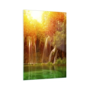 Üveg kép - A napon és az árnyékban - 70x100 cm