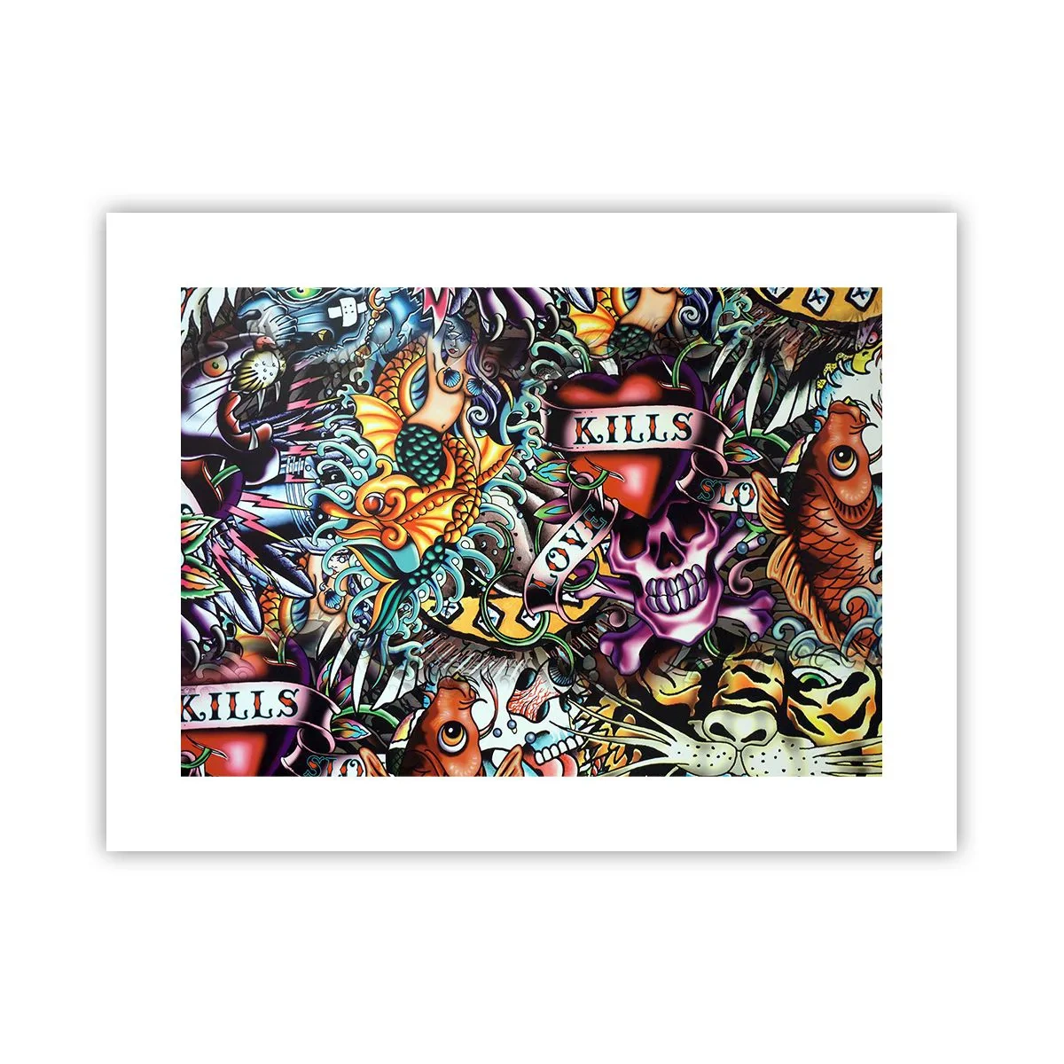 Poszter - A tetováló művész álma - 40x30 cm