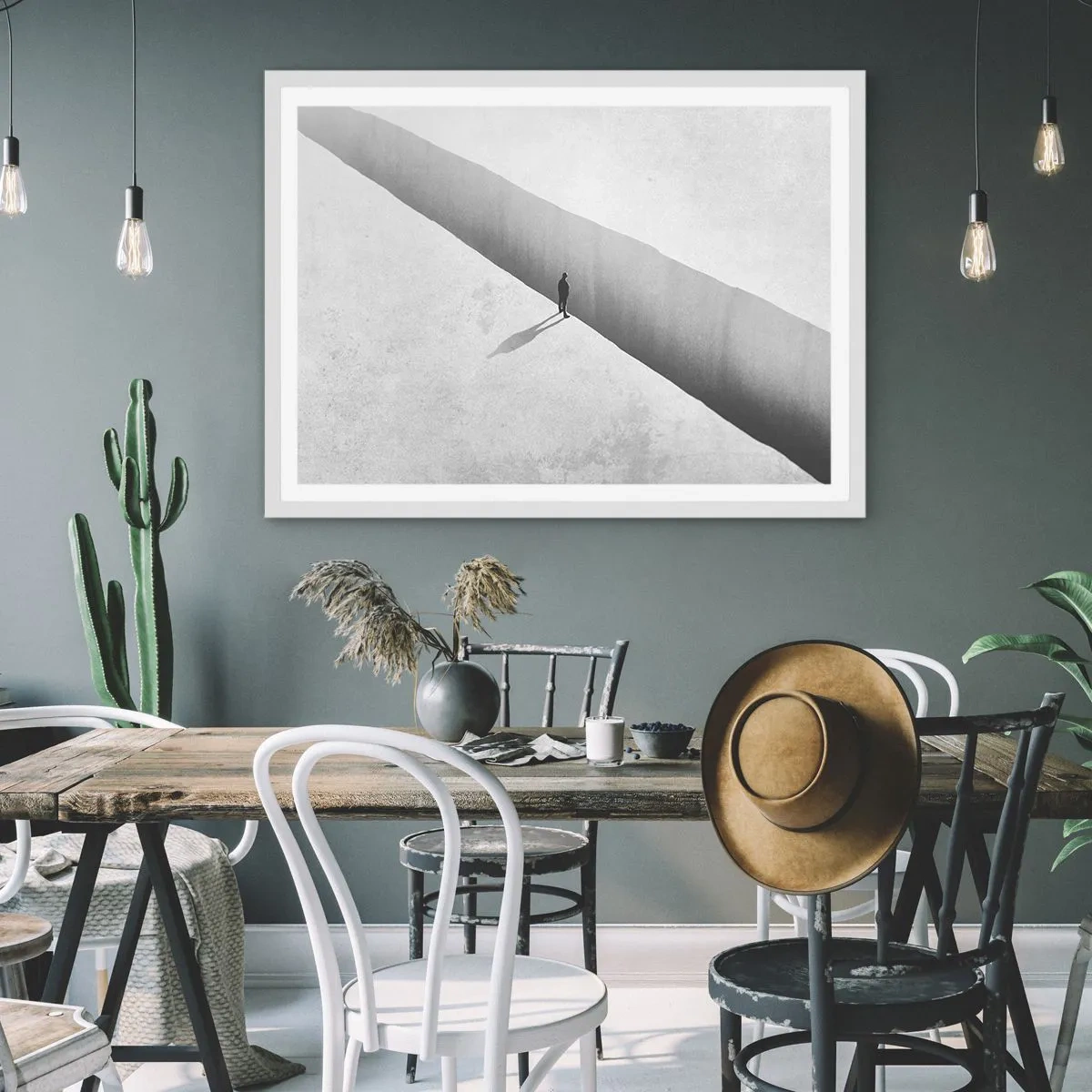 Poszter fekete keretben - Fényes célpont - 91x61 cm