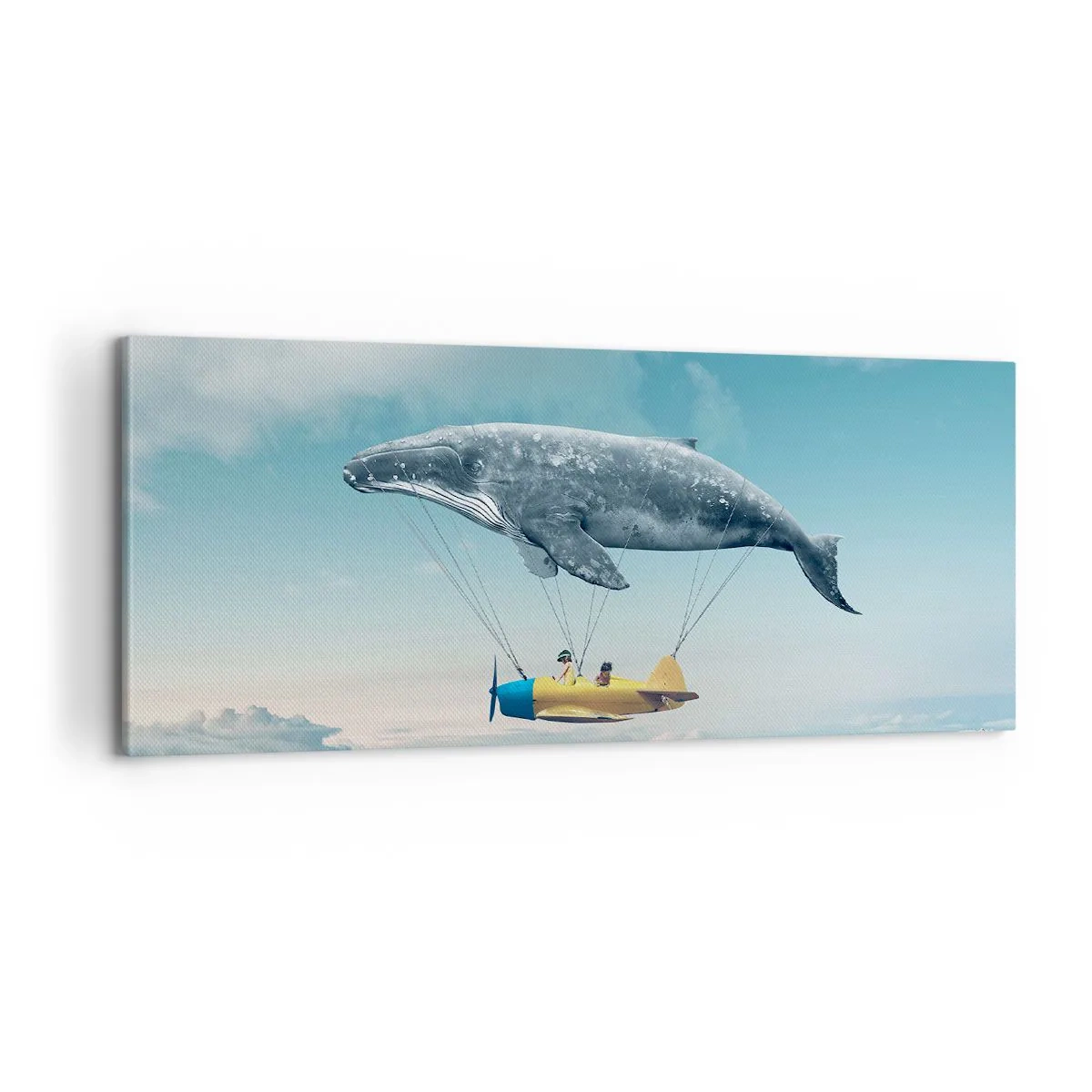 Vászonkép - Miért is ne? - 100x40 cm