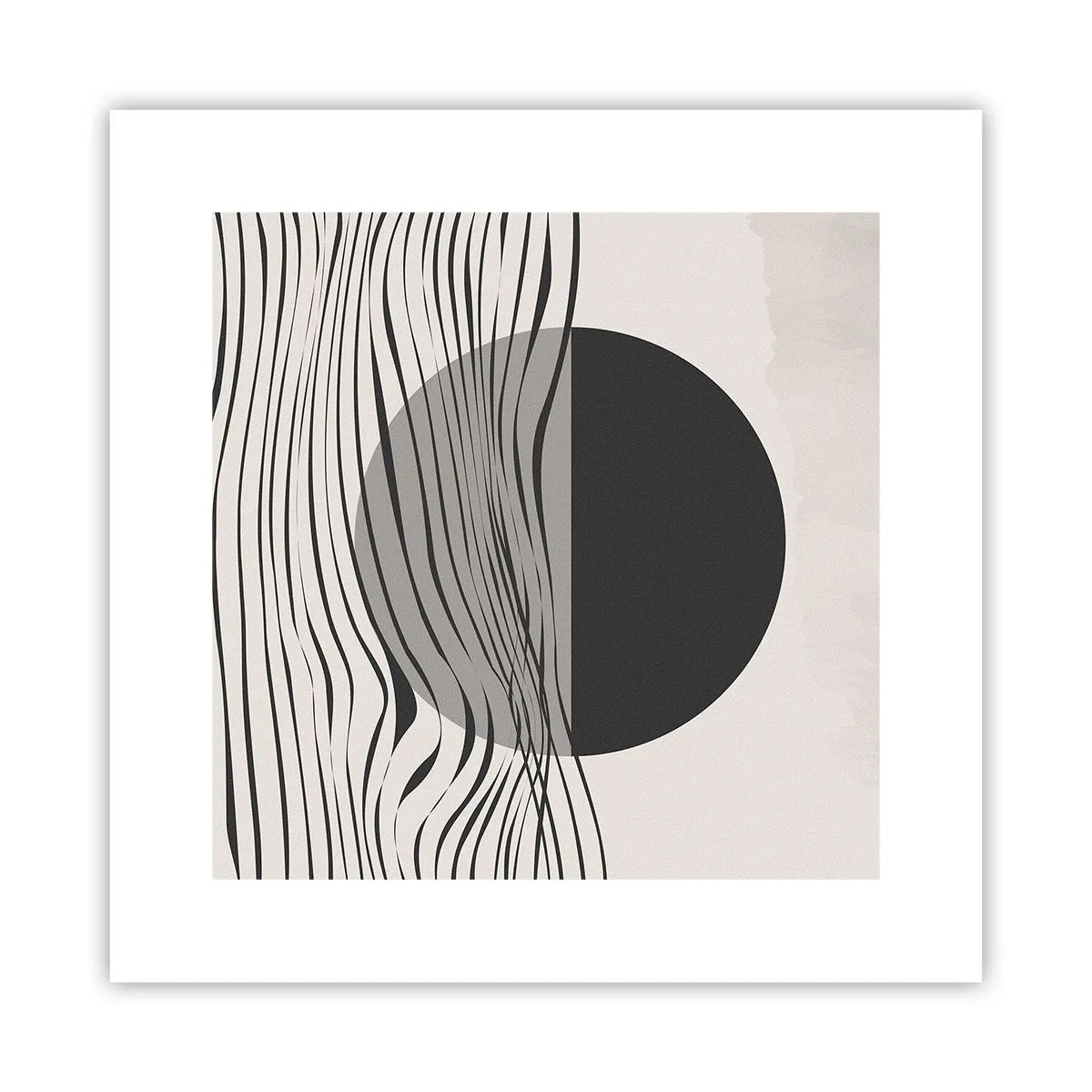 Poszter - A feles kompozíciója - 30x30 cm