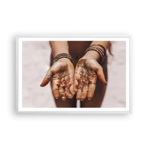 Poszter fekete keretben - Ajándék neked - 91x61 cm