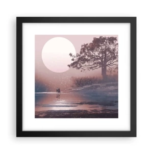 Poszter fehér keretben - Éjszakai csodák - 30x30 cm